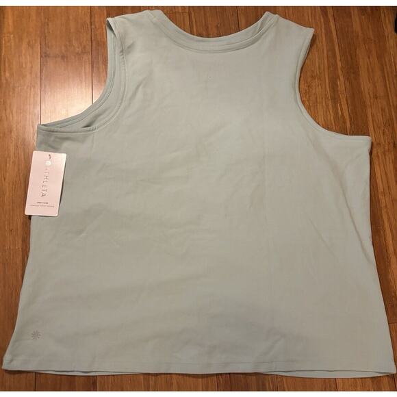 Athleta Cinch Tank NWT $59 Reef Green Size 3X Yoga Barre Pilates Workout Active - Picture 5 of 6